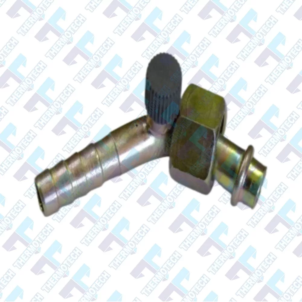CONEXAO 08 ORING 45 C/ VENTIL LATERAL R12